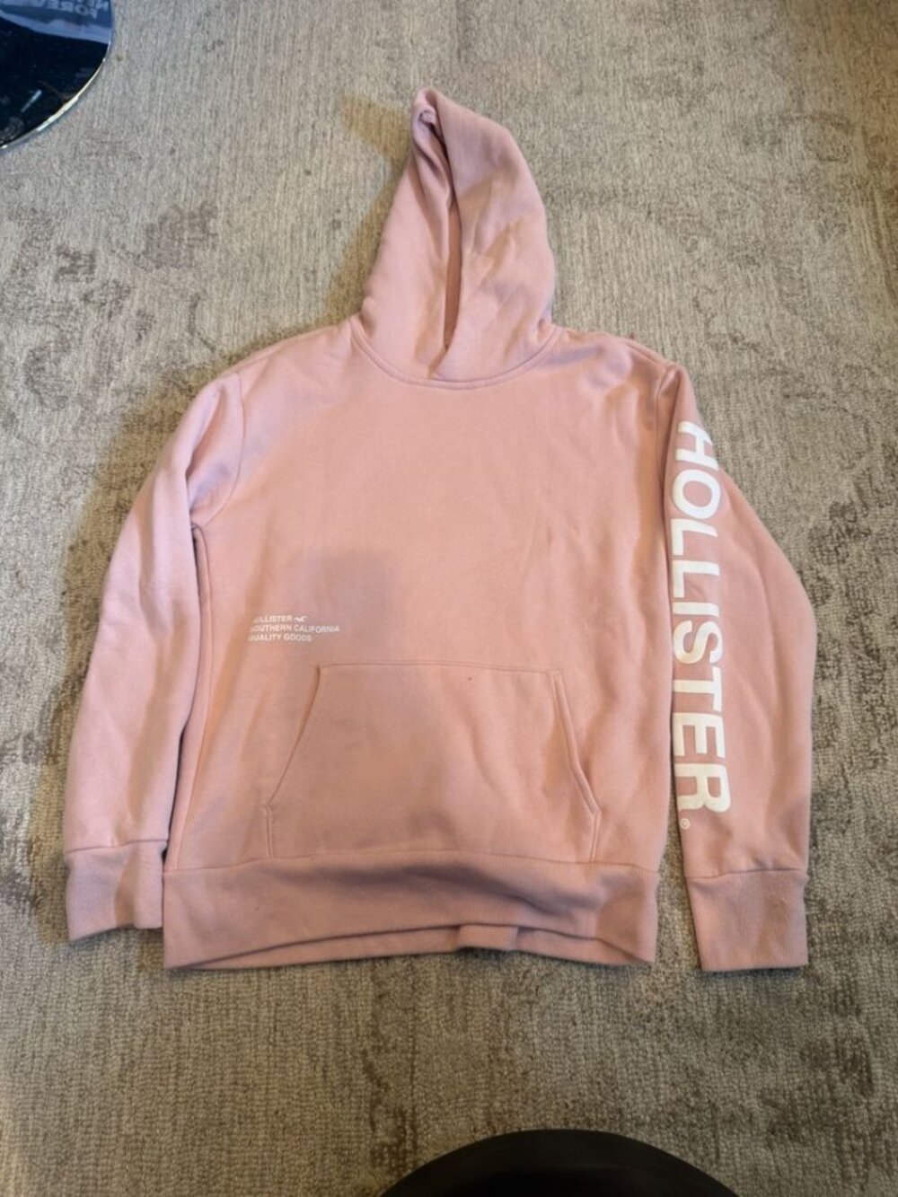 Peach Hollister Hoodie S NWT